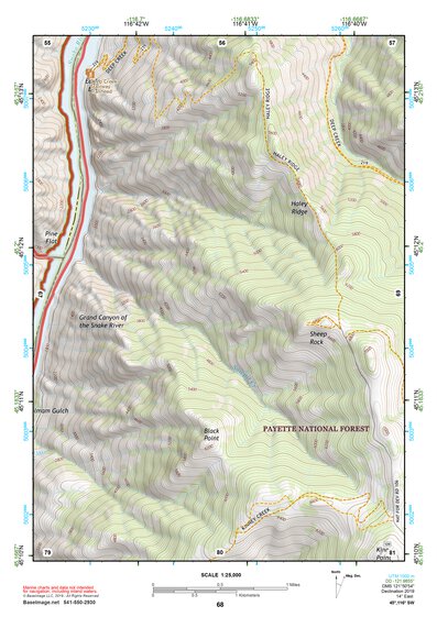 45116SW Page 68 Riggins Topo Preview 1