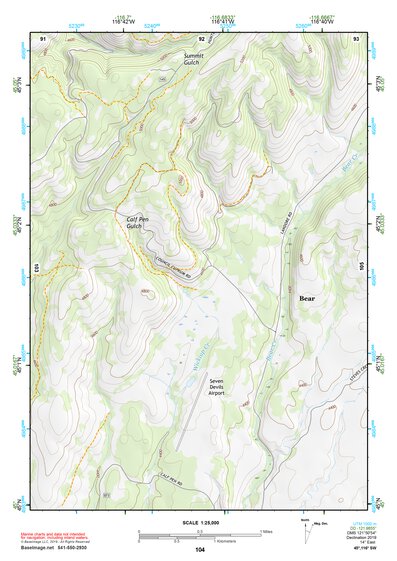 45116SW Page 104 Riggins Topo Preview 1