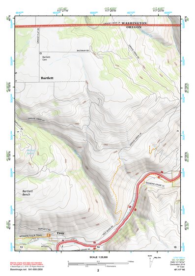 45117NE Page 2 Wallowa Topo Preview 1