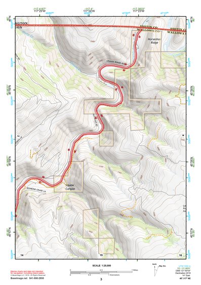 45117NE Page 3 Wallowa Topo Preview 1