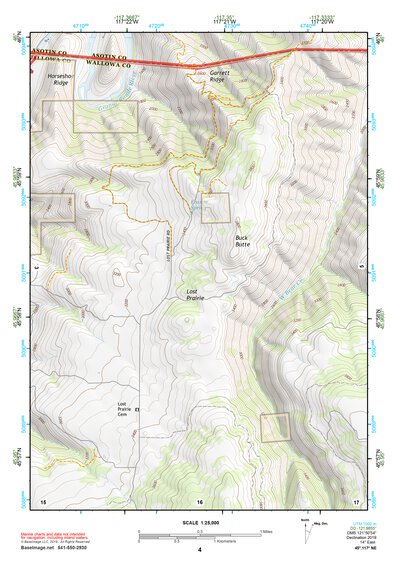 45117NE Page 4 Wallowa Topo Preview 1