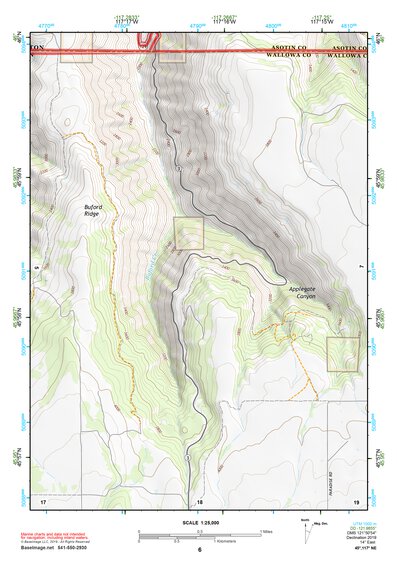 45117NE Page 6 Wallowa Topo Preview 1