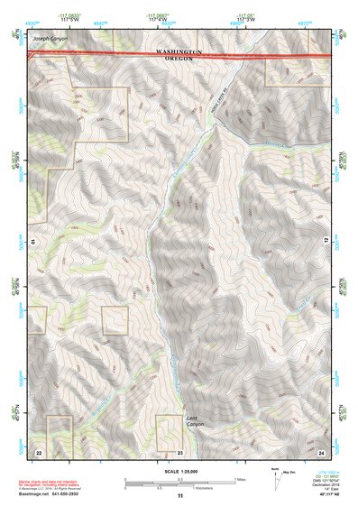 45117NE Page 11 Wallowa Topo Preview 1