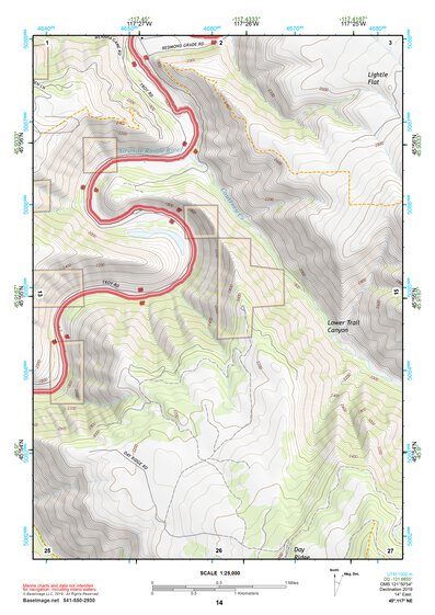 45117NE Page 14 Wallowa Topo Preview 1