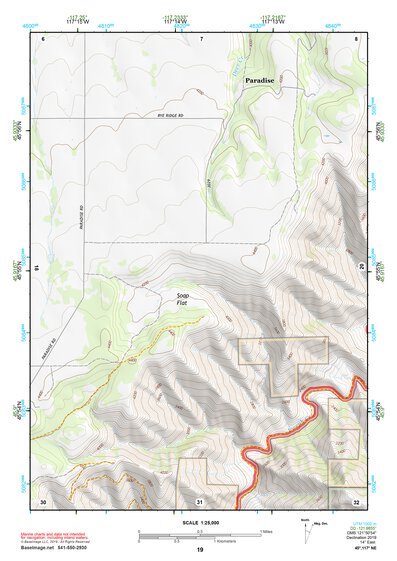 45117NE Page 19 Wallowa Topo Preview 1
