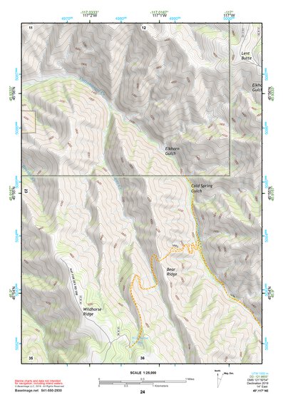 45117NE Page 24 Wallowa Topo Preview 1