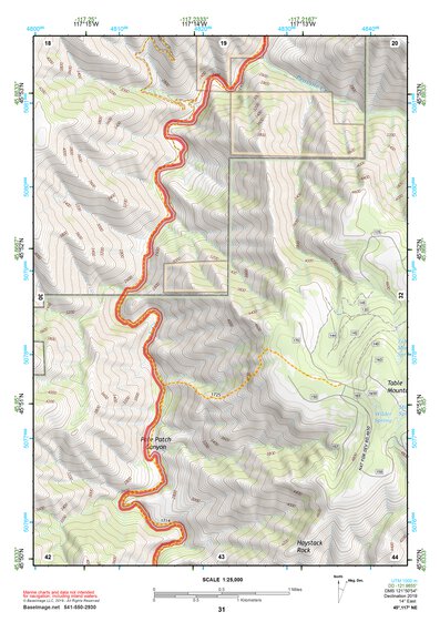 45117NE Page 31 Wallowa Topo Preview 1