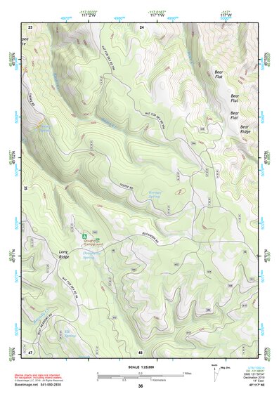 45117NE Page 36 Wallowa Topo Preview 1