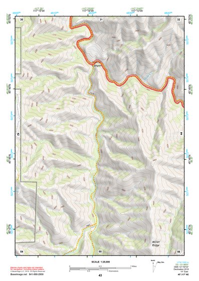 45117NE Page 43 Wallowa Topo Preview 1