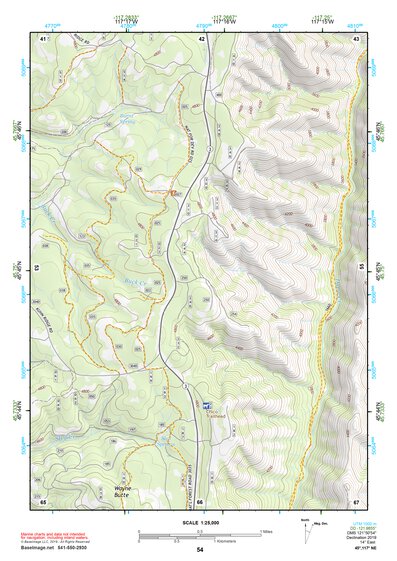 45117NE Page 54 Wallowa Topo Preview 1