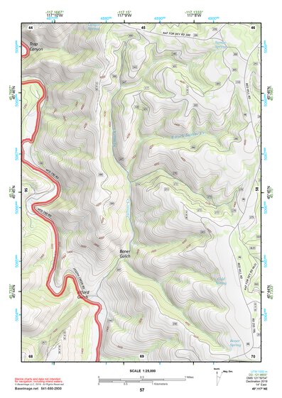 45117NE Page 57 Wallowa Topo Preview 1
