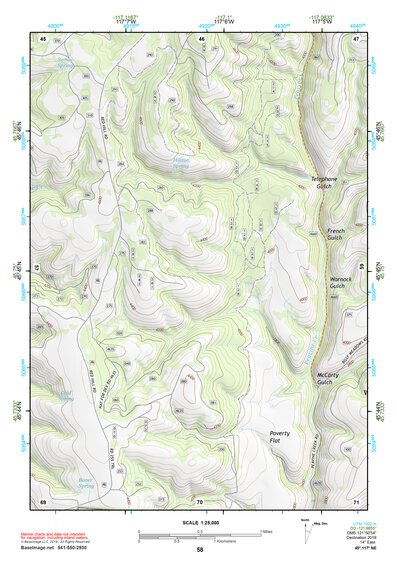 45117NE Page 58 Wallowa Topo Preview 1