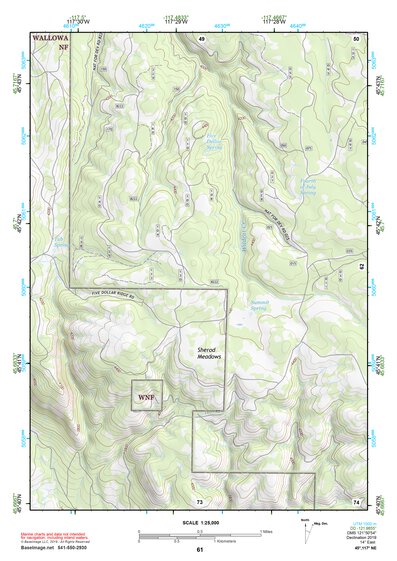 45117NE Page 61 Wallowa Topo Preview 1