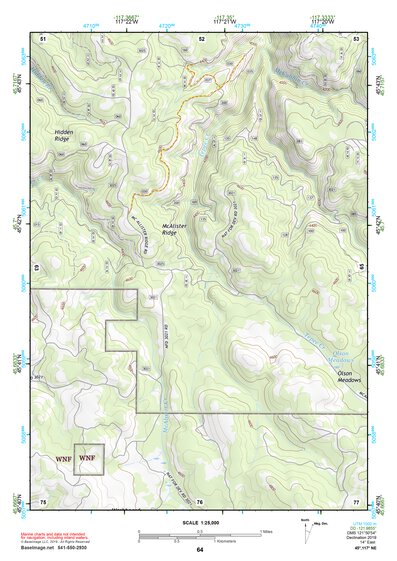 45117NE Page 64 Wallowa Topo Preview 1