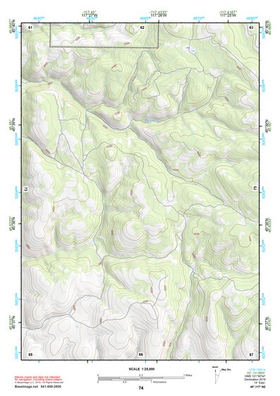 45117NE Page 74 Wallowa Topo Preview 1