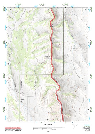 45117NE Page 81 Wallowa Topo Preview 1