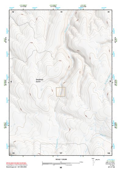 45117NE Page 95 Wallowa Topo Preview 1