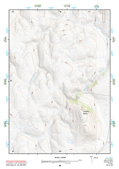 45117NE Page 96 Wallowa Topo Preview 1