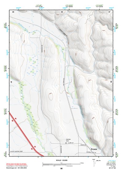 45117NE Page 98 Wallowa Topo Preview 1