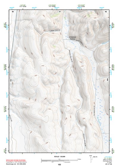45117NE Page 103 Wallowa Topo Preview 1
