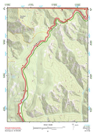 45117NW Page 2 Wallowa Topo Preview 1