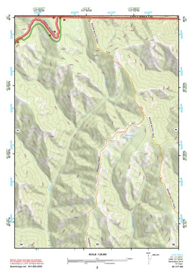 45117NW Page 3 Wallowa Topo Preview 1