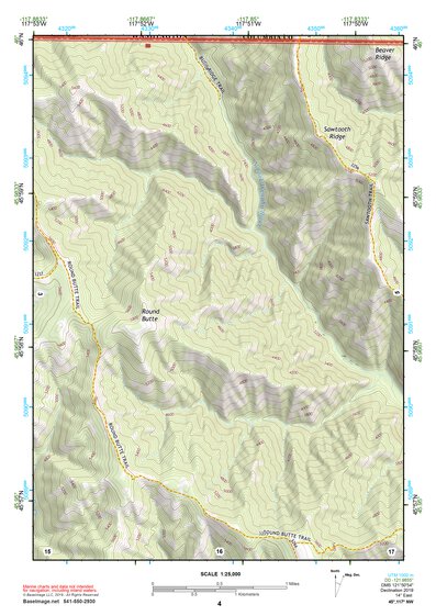 45117NW Page 4 Wallowa Topo Preview 1
