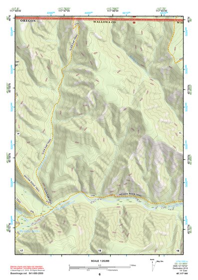 45117NW Page 6 Wallowa Topo Preview 1