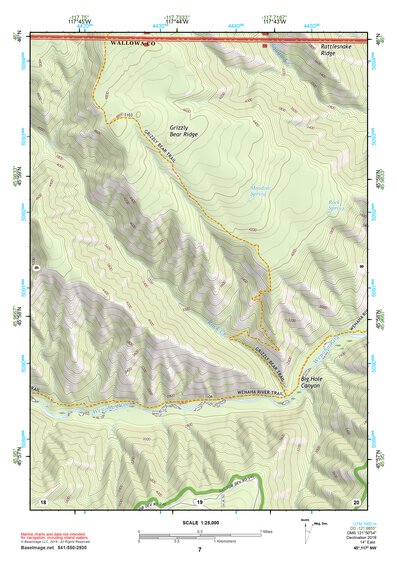 45117NW Page 7 Wallowa Topo Preview 1