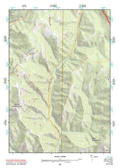 45117NW Page 13 Wallowa Topo Preview 1