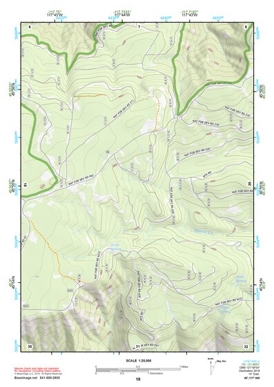 45117NW Page 19 Wallowa Topo Preview 1