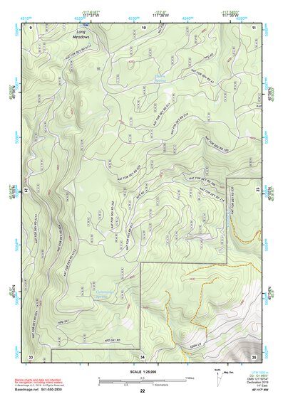45117NW Page 22 Wallowa Topo Preview 1