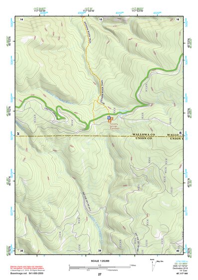 45117NW Page 27 Wallowa Topo Preview 1