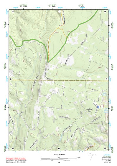 45117NW Page 29 Wallowa Topo Preview 1