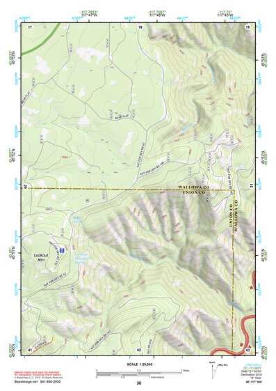 45117NW Page 30 Wallowa Topo Preview 1