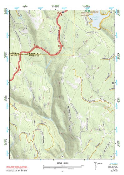 45117NW Page 37 Wallowa Topo Preview 1