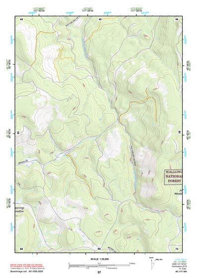45117NW Page 57 Wallowa Topo Preview 1