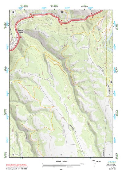 45117NW Page 65 Wallowa Topo Preview 1