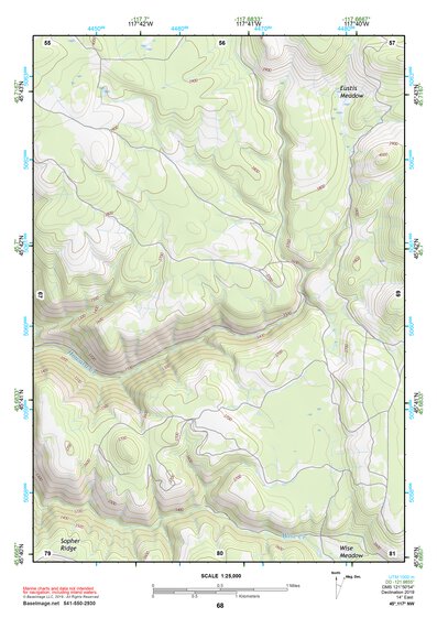 45117NW Page 68 Wallowa Topo Preview 1