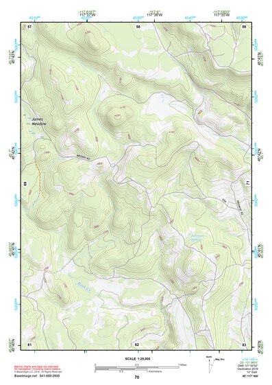 45117NW Page 70 Wallowa Topo Preview 1