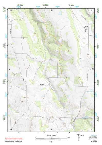 45117NW Page 77 Wallowa Topo Preview 1