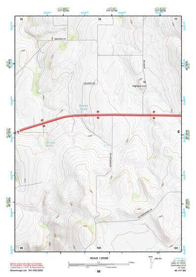 45117NW Page 88 Wallowa Topo Preview 1