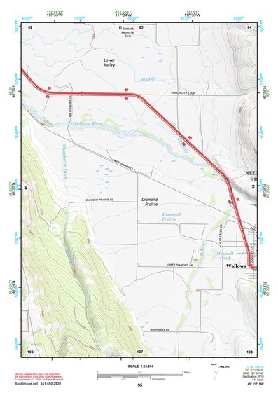 45117NW Page 95 Wallowa Topo Preview 1