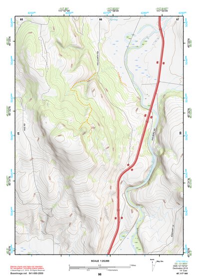 45117NW Page 98 Wallowa Topo Preview 1