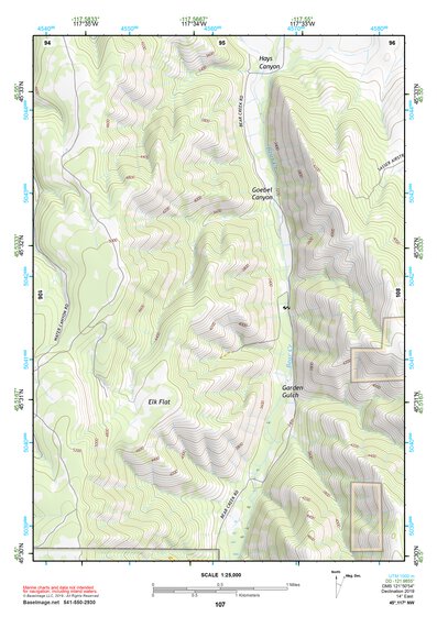 45117NW Page 107 Wallowa Topo Preview 1