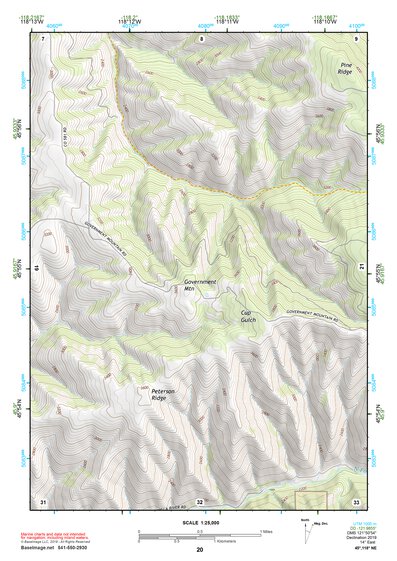 45118NE Page 20 Pendleton Topo Preview 1