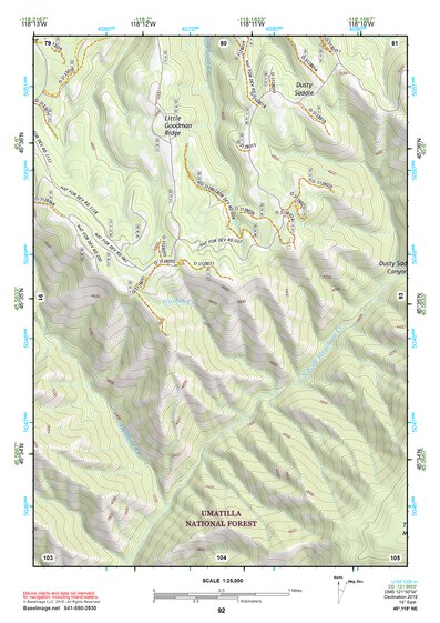 45118NE Page 92 Pendleton Topo Preview 1