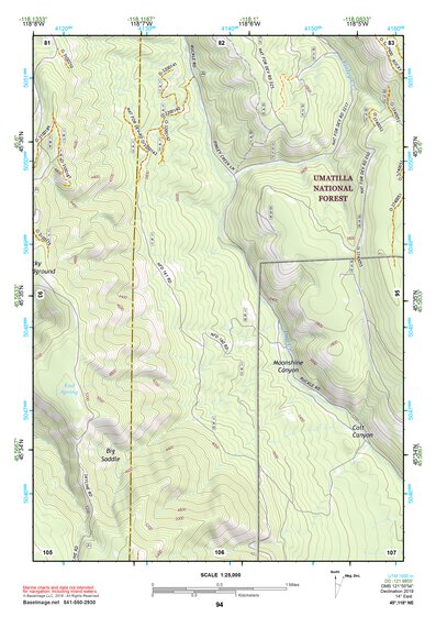45118NE Page 94 Pendleton Topo Preview 1