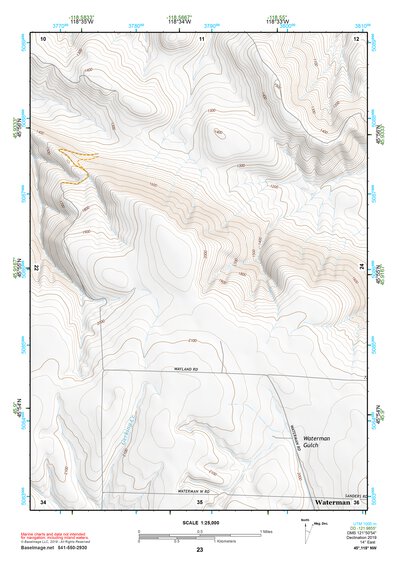45118NW Page 23 Pendleton Topo Preview 1