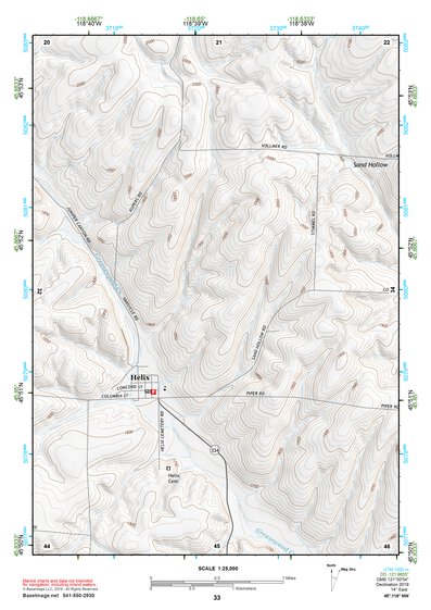45118NW Page 33 Pendleton Topo Preview 1